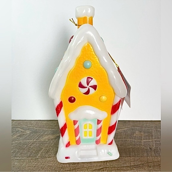 Gingerbread House blowmold 11” tabletop Christmas holidays candy - Picture 1 of 5
